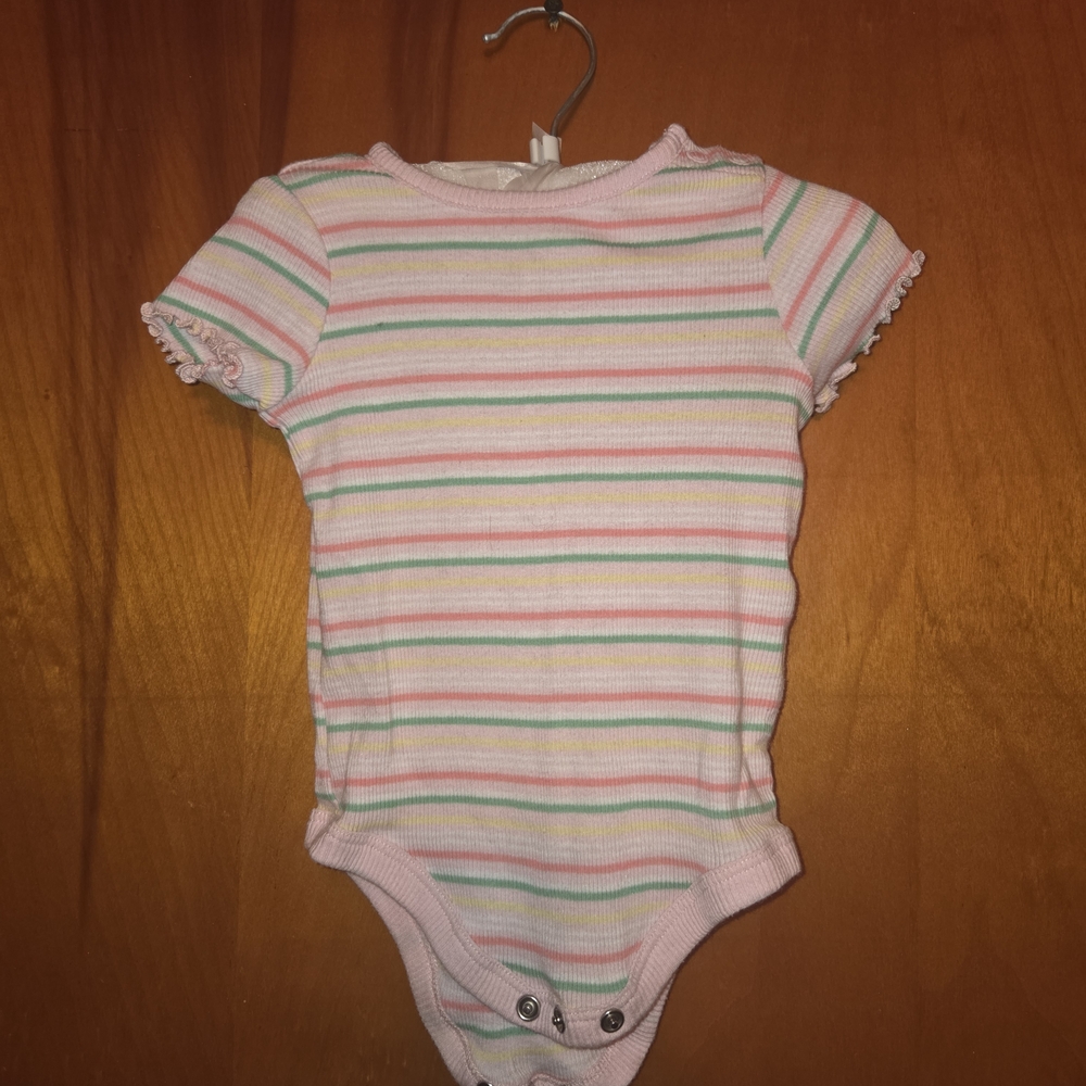 Garanimals Multicolor Striped Bodysuit